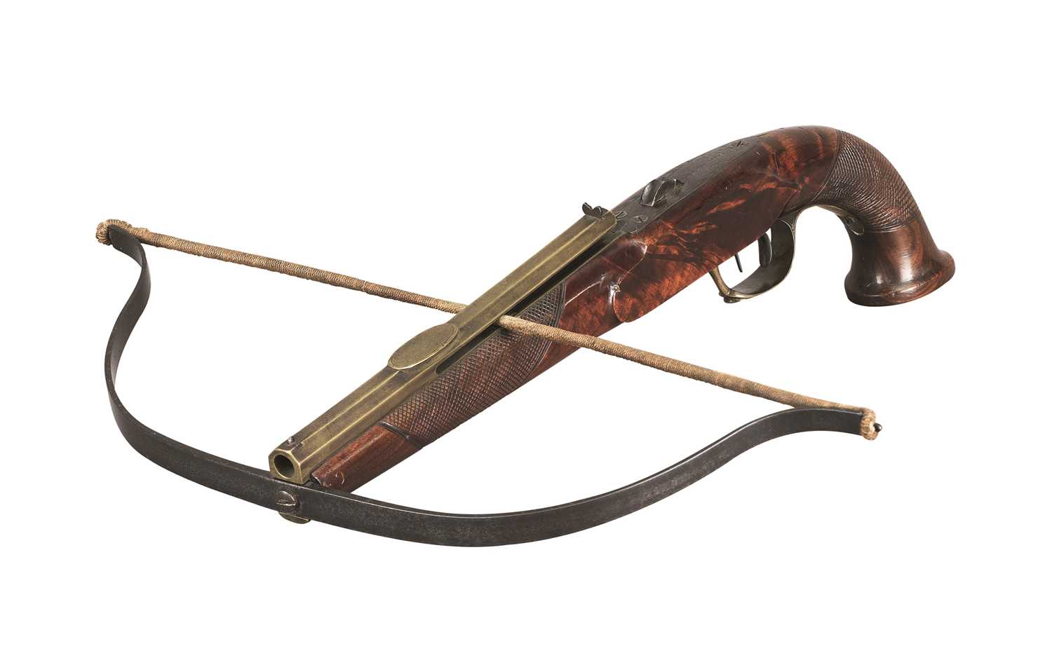 Lot 140 - A GERMAN PISTOL CROSSBOW