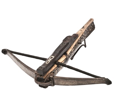 Lot 159 - A GERMAN SPORTING CROSSBOW