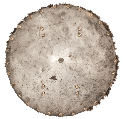 Lot 178 - A SOUTH GERMAN SHOT-PROOF TARGET