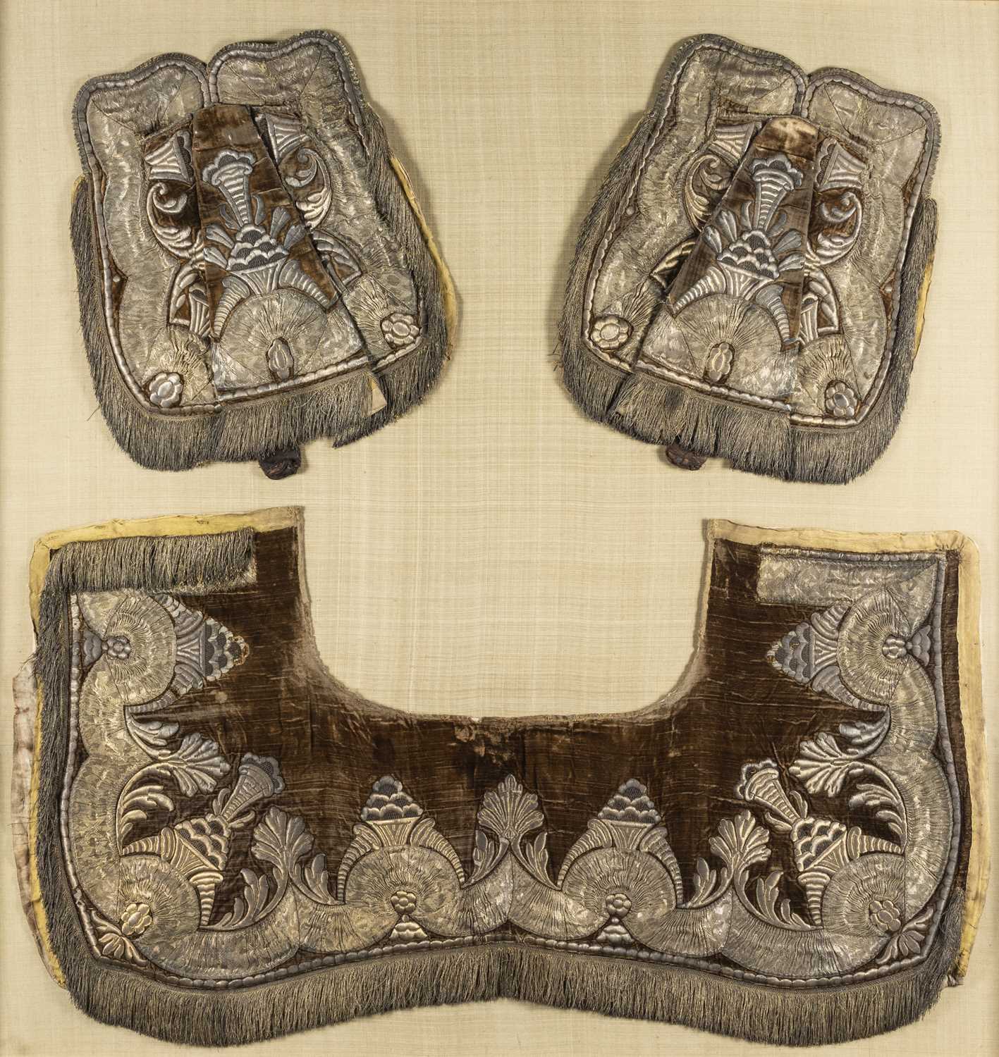 Lot 219 - HORSE FURNITURE OF GENERAL JOHN MOSTYN, CIRCA 1760