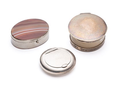 Lot 286 - THREE PILL BOXES