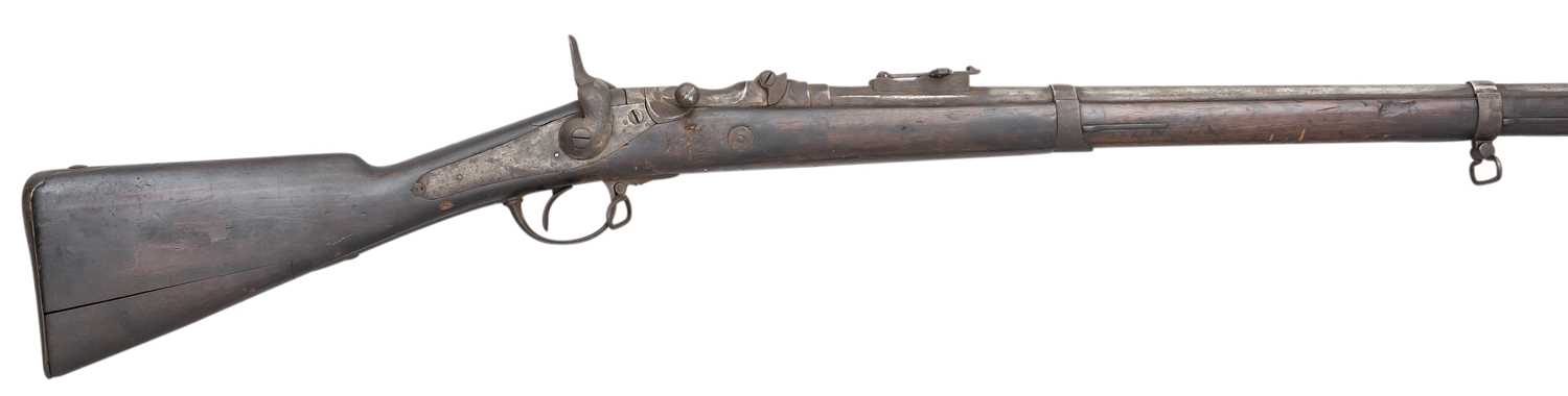 Lot 500 - â’¶ FIVE .450 CALIBRE BELGIAN MODEL 1867