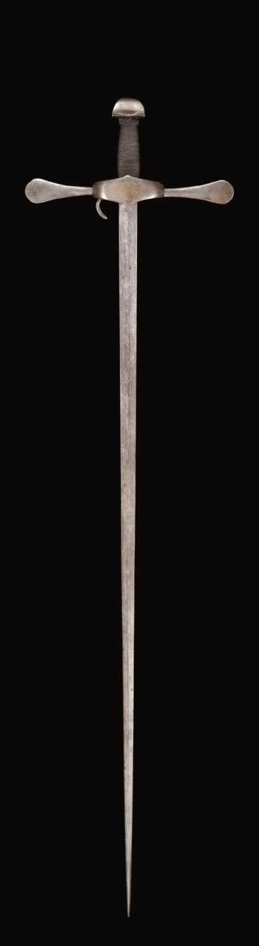 Lot 123 - A NORTH GERMAN SWORD RAPIER