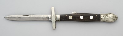 Lot 530 - A FOLDING DIRK FOR THE AMERICAN MARKET, SHEFFIELD, LATE 19TH CENTURY