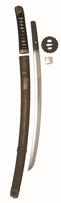 Lot 3 - A JAPANESE WAKIZASHI