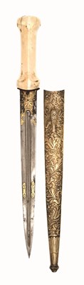 Lot 19 - A CAUCASIAN KINDJAL