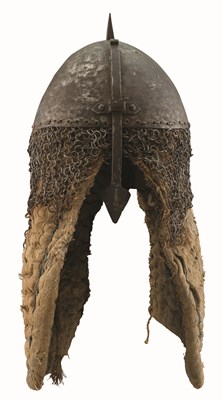 Lot 63 - **A RARE SUDANESE DERVISH'S HELMET
