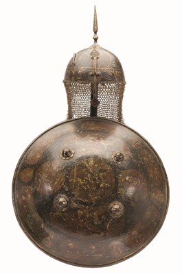 Lot 67 - AN INDO-PERSIAN KULAH KHUD AND DHAL