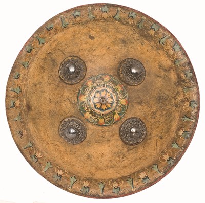 Lot 76 - AN INDIAN HIDE DHAL