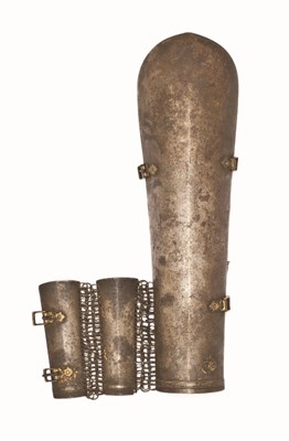 Lot 80 - A BAZU BAND LATE 17TH/18TH CENTURY
