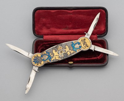 Lot 519 - A SWEDISH POCKET KNIFE, HEDENGRAN & SONS, LATE 19TH CENTURY