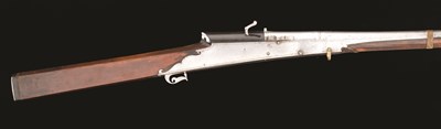 Lot 102 - AN 18 BORE INDIAN MATCHLOCK MUSKET