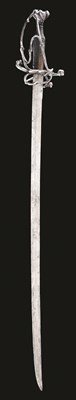 Lot 122 - A RARE HAND-AND-A-HALF SWORD