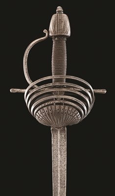 Lot 129 - AN ITALIAN MULTI-RING RAPIER