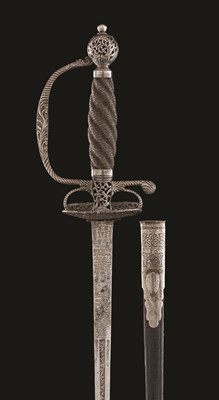 Lot 142 - **AN UNUSUAL FRENCH SMALL-SWORD