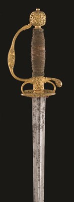 Lot 147 - **A GERMAN SMALL-SWORD