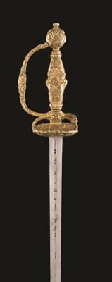 Lot 149 - **A GERMAN SMALL-SWORD