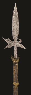 Lot 172 - **A RARE GERMAN ETCHED HALBERD