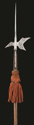 Lot 178 - A GERMAN HALBERD