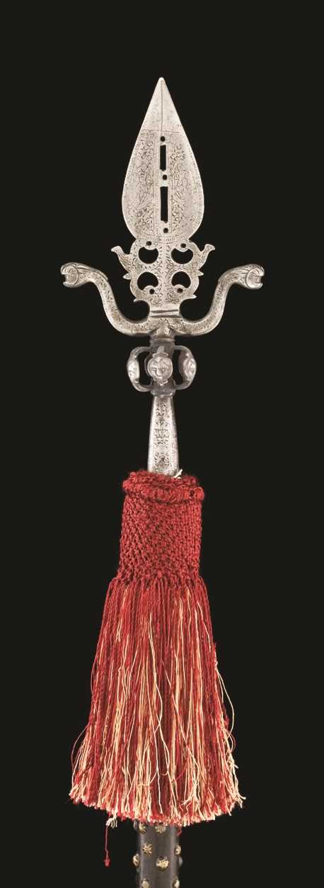 Lot 183 - AN ITALIAN SPONTOON