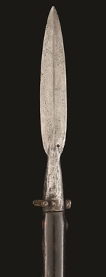 Lot 189 - A GERMAN BOAR SPEAR