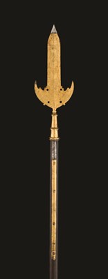 Lot 191 - **AN AUSTRIAN SPONTOON FOR THE GUARD OF THE EMPEROR CHARLES VI