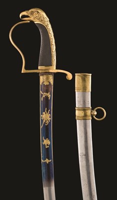 Lot 202 - **A SWISS OFFICER'S SWORD