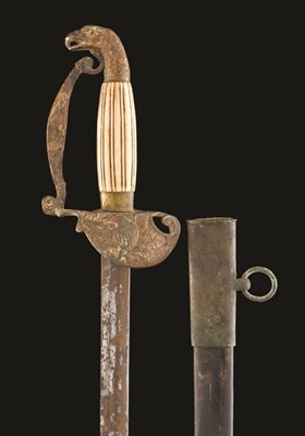 Lot 208 - AN AMERICAN INFANTRY OFFICER'S SWORD