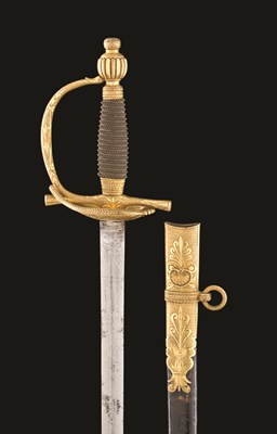 Lot 216 - **AN ENGLISH OFFICER'S SWORD BY WEBB