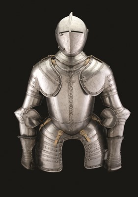 Lot 235 - AN ITALIAN ETCHED HALF ARMOUR