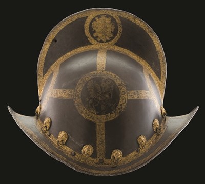 Lot 240 - A FINE AND RARE GERMAN ETCHED