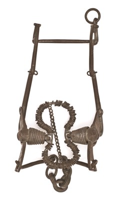 Lot 267 - A GERMAN HORSE BIT