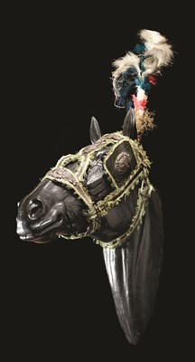 Lot 268 - A PORTUGESE HORSE BRIDLE