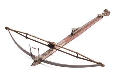 Lot 294 - AN ENGLISH STONEBOW BY J. JOHNSON