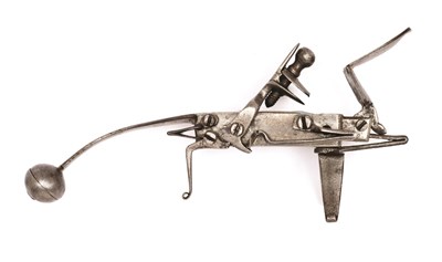 Lot 300 - **A GERMAN FLINTLOCK TINDER LIGHTER