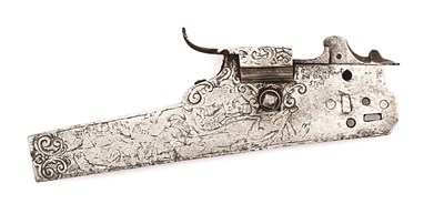 Lot 303 - A DETACHED GERMAN WHEEL-LOCK