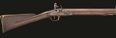 Lot 331 - A .750 CALIBRE FLINTLOCK VOLUNTEER MUSKET OF THE THORESBY VOLUNTEERS