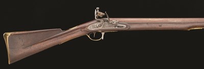 Lot 333 - A .750 CALIBRE FLINTLOCK VOLUNTEER MUSKET OF THE THORESBY VOLUNTEERS