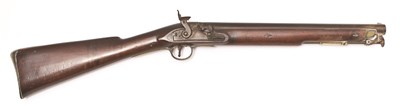 Lot 334 - A .650 CALIBRE FLINTLOCK VOLUNTEER CARBINE BY WHEELER