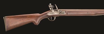 Lot 335 - A RARE .700 CALIBRE FLINTLOCK EXPERIMENTAL MUSKET BY EZEKIEL BAKER AND SON
