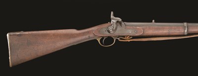 Lot 339 - A .650 CALIBRE PERCUSSION THREE BAND ENFIELD MUSKET