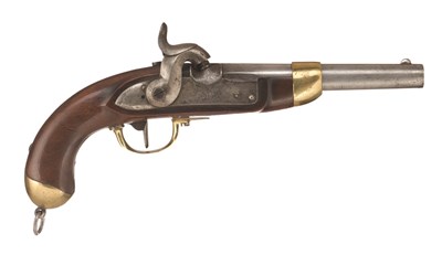 Lot 345 - **A .700 CALIBRE SWISS MODEL 1846 PERCUSSION FREIBURG ARTILLERY PISTOL
