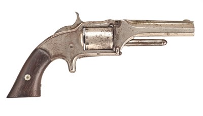 Lot 359 - A .32 CALIBRE U.S. RIM-FIRE FIVE-SHOT REVOLVER BY HOPKINS & ALLEN AND A .32 CALIBRE SMITH & WESSON F