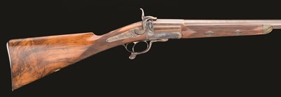 Lot 360 - AN 8 BORE PIN-FIRE SPORTING GUN BY THOMAS CHARD