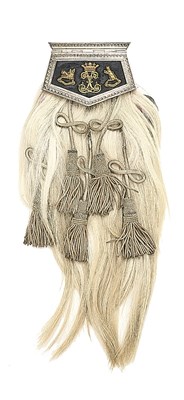 Lot 101 - AN OFFICER'S SPORRAN OF THE ARGYLL AND SUTHERLAND HIGHLANDERS