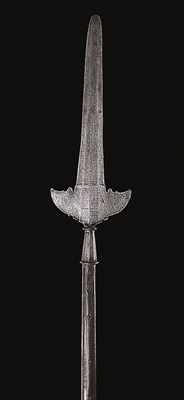 Lot 114 - A RARE ETCHED PARTISAN THIRD QUARTER OF THE 17TH CENTURY