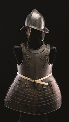 Lot 119 - A COMPOSITE PIKEMAN'S ARMOUR
