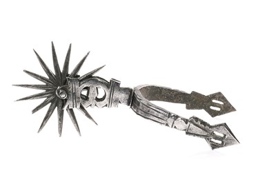 Lot 134 - A MEXICAN ROWEL SPUR