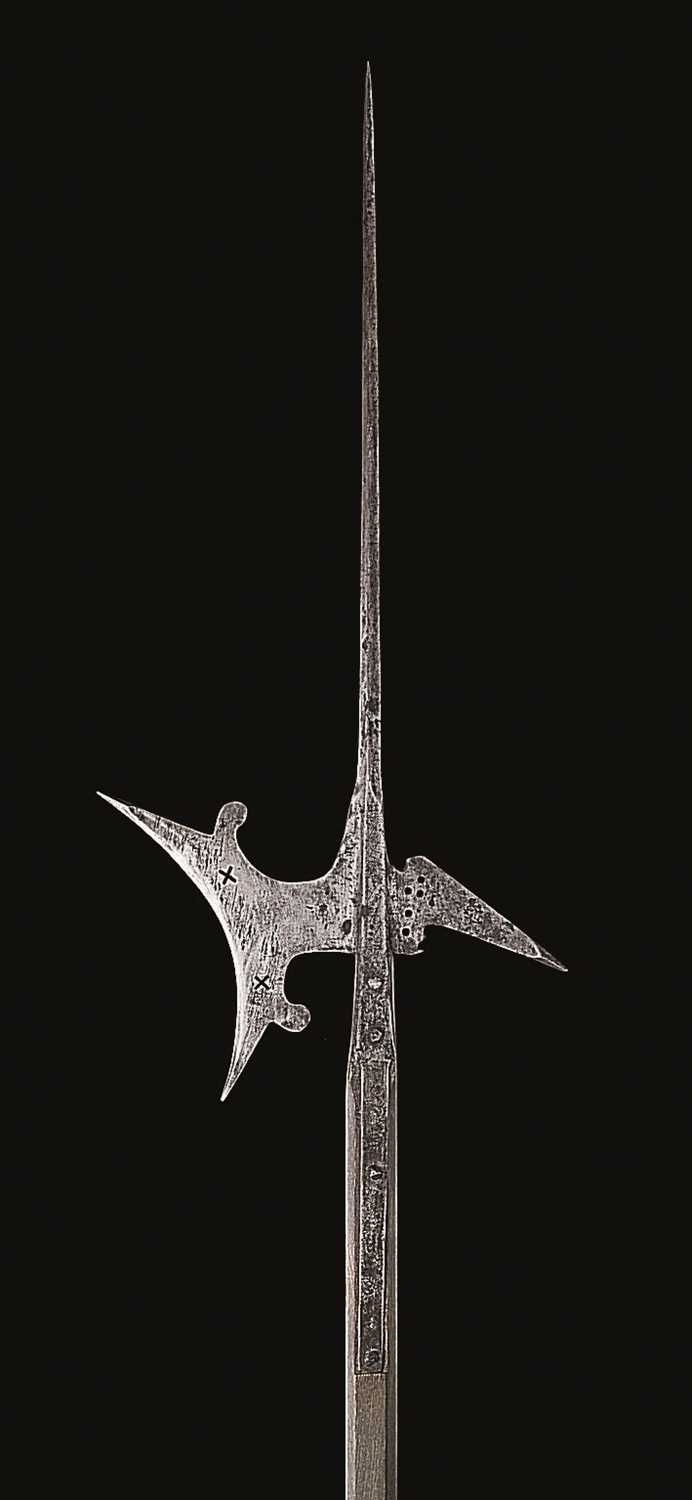 Lot 173 - AN ITALIAN HALBERD