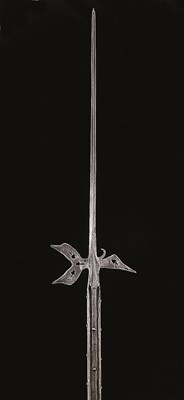 Lot 182 - A NORTH EUROPEAN HALBERD